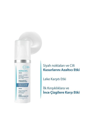 Ducray Keracnyl Leke ve Kırışıklık Karşıtı Serum 2 x 30 ML