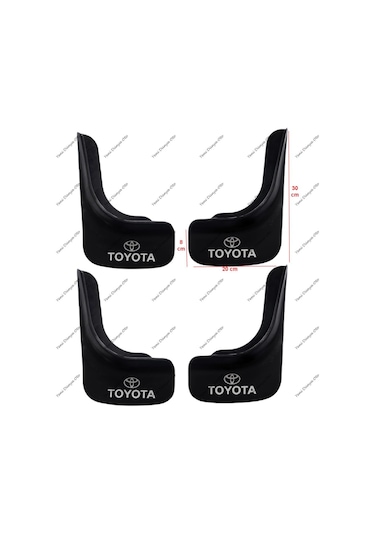 Toyota Uyumlu Corolla 1998-2002 4lü Paçalık Çamurluk Tozluk TYT1UX006