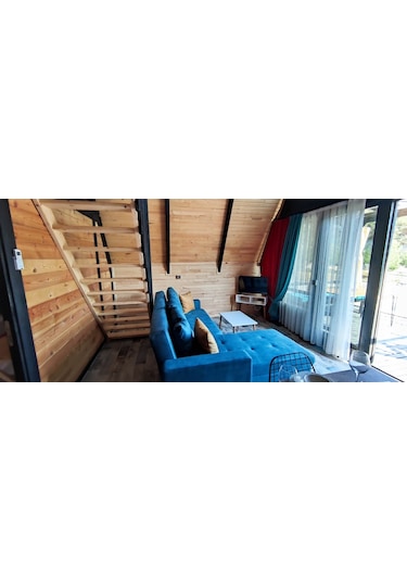 Masifev Stella 70M2 2+1 Dev Üçgen Ahşap Ev