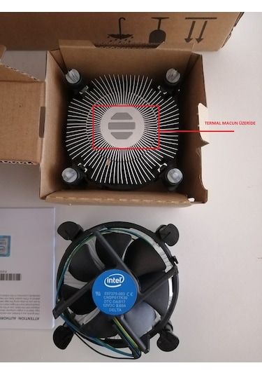 Intel E97379 003 Hava Soğutmalı İşlemci Fanı