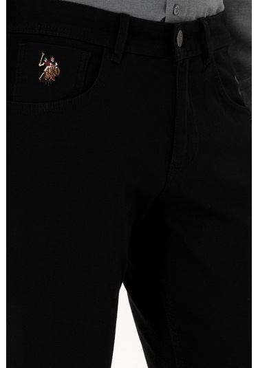 U.s. Polo Assn. Erkek Siyah Pantolon Kanvas-chino 50310340-vr046 Siyah U.s. Polo Assn. Erkek Siyah Pantolon Kanvas-chino 50310340-vr046 Siyah