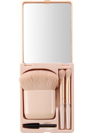 Suntek Gevşek Pudra Kadın Göz Farı Için Aynalı 4 Adet