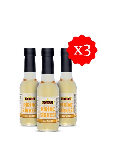 Aıko Pirinç Sirkesi 250 Cc Cam