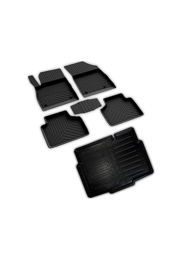 Opel Crossland X Ferrous 4d Paspas Ve Alt Kademe İçin 3d Bagaj Havuzu 2017 Ve Üstü