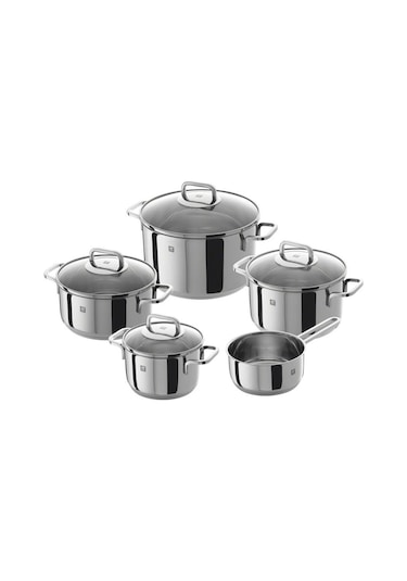 Zwilling Quadro Tencere Seti 18/10 Paslanmaz Çelik 5-parça