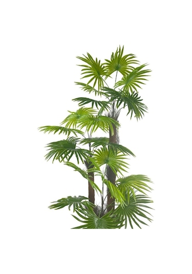 Yapay Ağaç Palmiye Fanpalm 3katlı 24yaprak 130 65cm