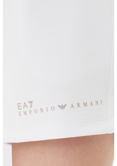 Ea7 Bayan Short 7w000280 Af12501 U0002 Beyaz Beyaz