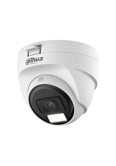 Dh-hac-t1a21-u-ıl-a 2mp Akıllı Çift Işık 25 Metre Hdcvı Dahili Mikrofon Sabit Lens Dome Kamera