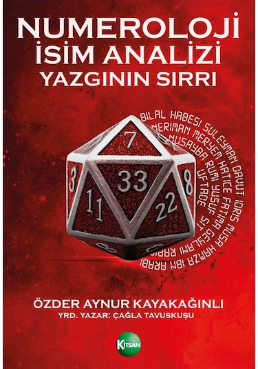 Numeroloji İsim Analizi Yazgının Sırrı Renkli İç Baskı / Özd...