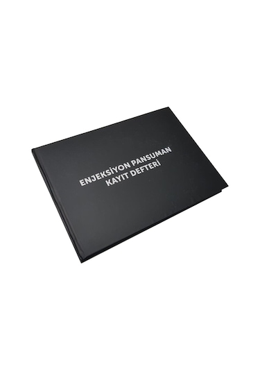 Enjeksiyon Pansuman Kayıt Defteri 400 Sayfa