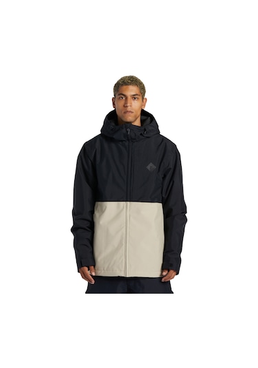 Dc Dc Basis Erkek Siyah Snowboard Ceketi 10010