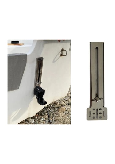 Karagöz Balık Bulucu Ayna Montaj Braketi Krom