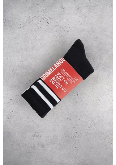 DISA Kadın Organik Pamuklu 3 Lü Paket Çok Renkli Çorap