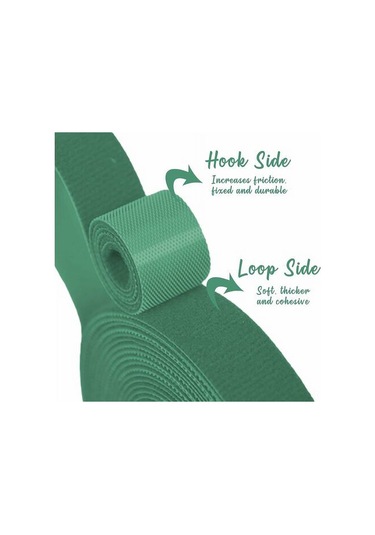 Reedark 2 Adet Bahçe Bitki Sabitleyici, 10mmx10m Nilon Bant, Yeniden Kullanılabilir, Çift Taraflı, Hava Dayanıklı, Dal Ve Sarmaşık Taşınımı İçin