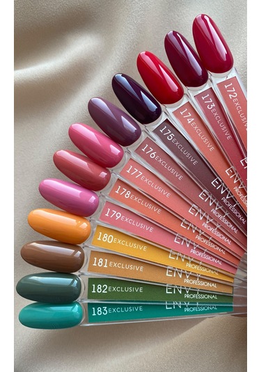 Envy Kalıcı Oje Exclusive Seri Koyu Bordo 10gr No:175