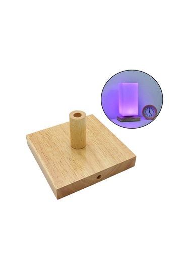 Suntek Ahşap Masa Lambası Tabanı Kullanımı Kolay B Çok Renkli