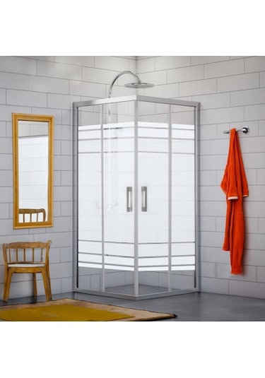 Durul Duşakabin Kare 5 Mm Desenli  H190 Parlak