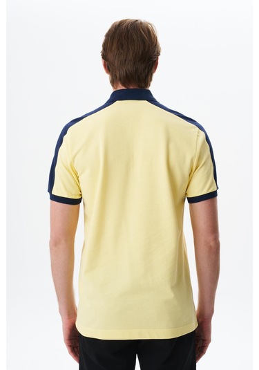 Arma Erkek Regular Fit Baskılı % 100 Pamuk Pike Polo Yaka Tişört Y29374356002 Sarı