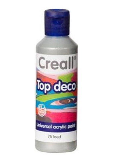 Creall Top Decodekor Boyası 80ml 75 Kurşun Çok  Renkli
