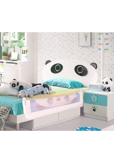 Evokids Panda Katlanabilir Çocuk Yatak Bariyeri - 140X52 Cm