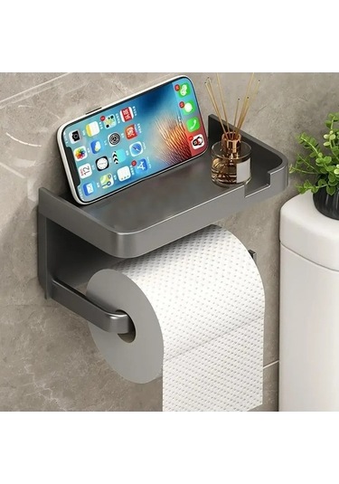 Tongxida Bosphorusboutique Tuvalet Tutucu Siyah Plastik Paslanmaz Beyaz Duvara Beyaz - Md Beyaz - Siyah Beyaz - Siyah