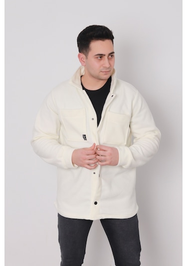 Fkfashion Süet Gömlek 22FK0118 Beyaz