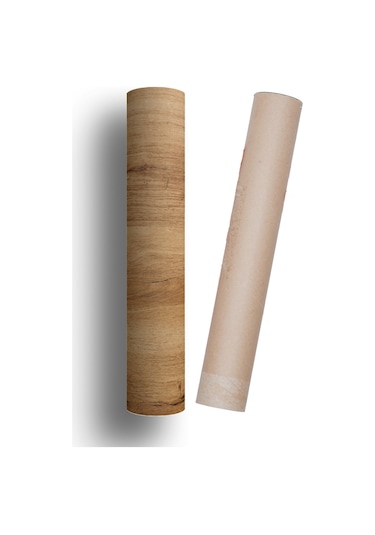 İbmtü860 Ahşap Görünümlü Kendinden Yapışkanlı Tezgah Ve Dolap Kaplama Folyosu 70x100 Cm