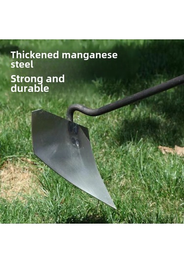 Kosona Çelik Üçgen Çapa - Toprak Gevşetme, Sulama Kanalı Açma, Tohum Ekimi İçin Dayanıklı Tarım Aracı 1 Adet