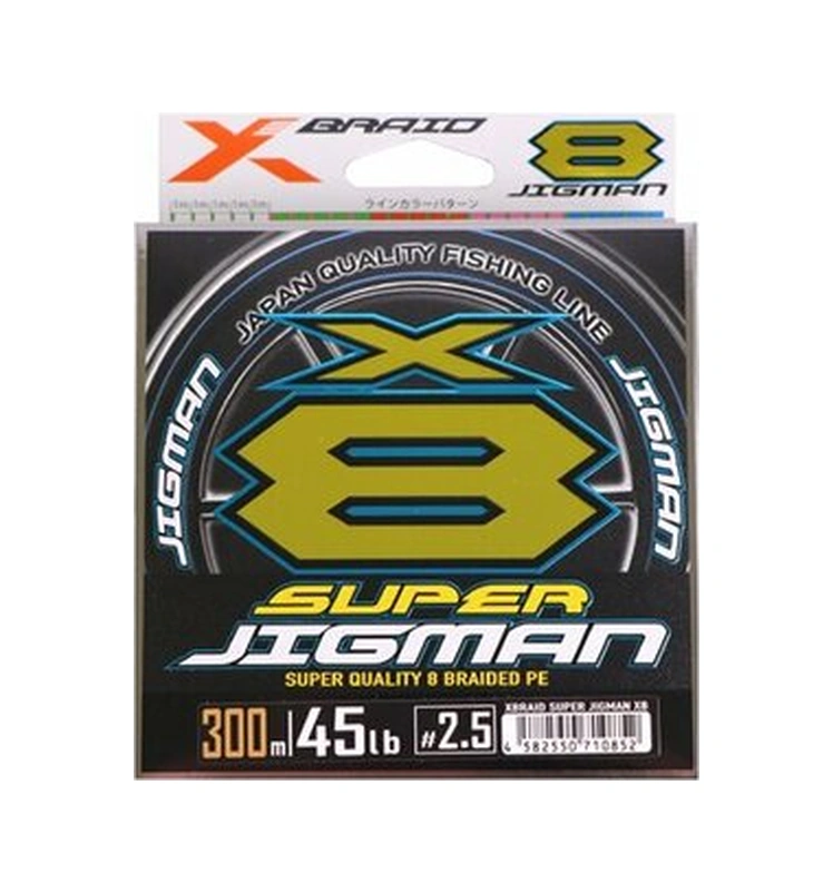 Ygk X013 Super Jıgman Pe X8 300m 13.61kg 0.20 Multıcolor