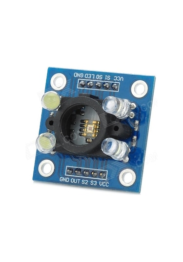 Arduino Tcs3200 Renk Sensörü Kartı Sensör Yuvalı
