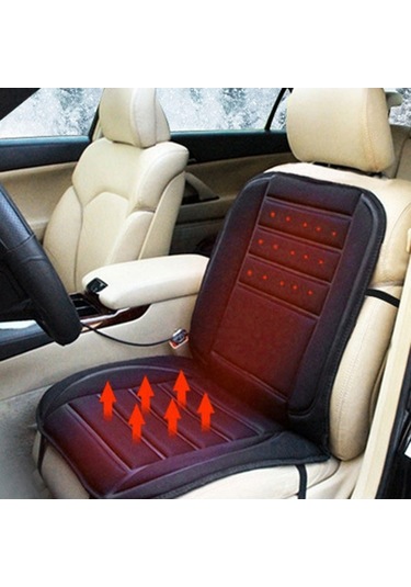 Besthome1 12v Araç Isıtma Yastığı - Otomatik Sıcaklık Kontrol, Kaymaz Koltuk Altlığı, Güvenli Ve Konforlu