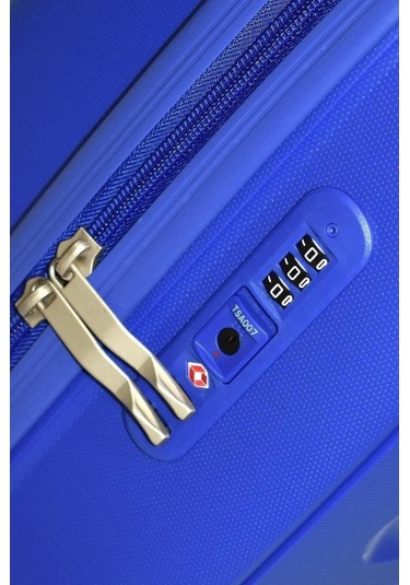 Benetton Büyük Boy %100 Polipropilen Valiz Mavi Bnt1000 Mavi