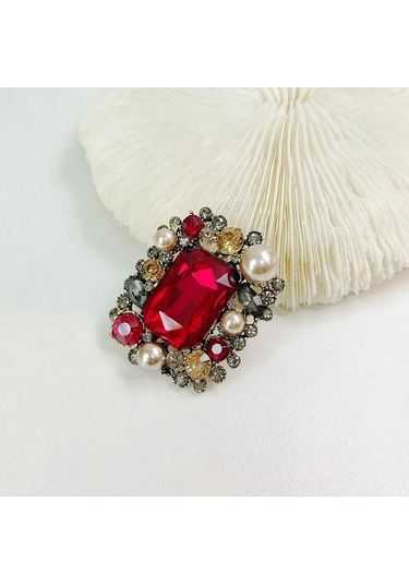 Üst Düzey Zarif Renkli Içi Boş Yaprak Broş Palto Kardigan Takım Pim Broş B9-6-7882 B9-6-7882 Çok Renkli