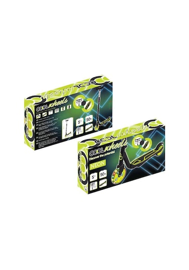 Furkan Toys Cool Wheels 5+ Yaş 2 Tekerlekli Işıklı Scooter