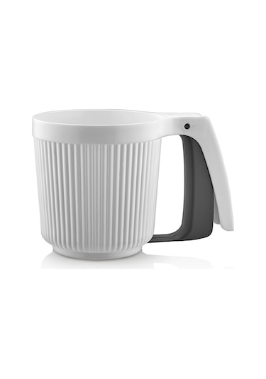 Yeni Nesil Pratik Mandallı Un Eleği Kp-140 Beyaz