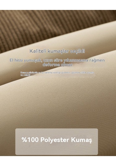 Erkekler İçin Kışlık Sıcak Pamuklu Dolgulu Ceket Yeşil