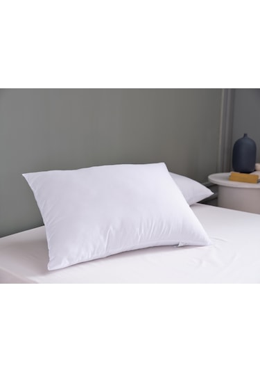 Doqu Home White Line Microfiber Yastık 50x70cm (700gr)