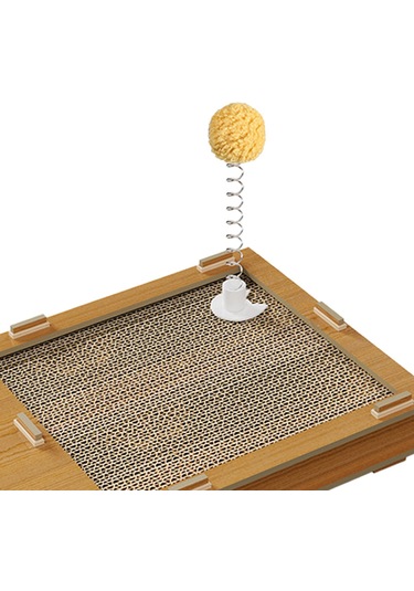 Homyl Oluklu Scratcher Tırmalama Tahtası Egzersizi 2'si 1