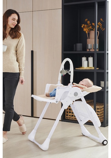 Kinderkraft Tummıe 2 in1 Çocuk Mama Sandalyesi ve Ana Kucağı