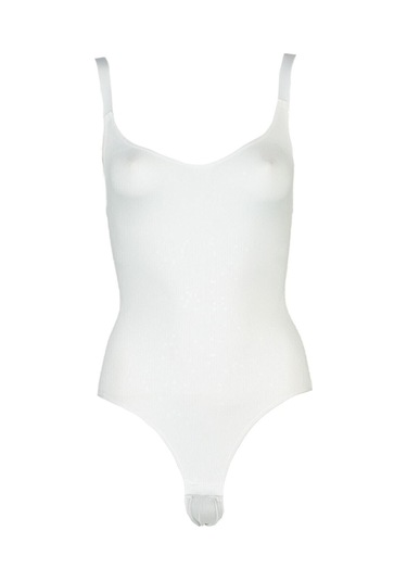 Kadın Beyaz Ten Dikişsiz Vücut Korse 2944 Beyaz