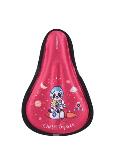 Suntek Çocuk Bisiklet Koltuk Minderi Kılıfı Erkek Kız Kırmızı