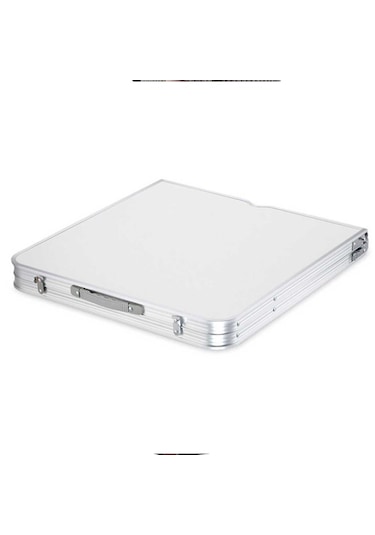 Funky Chairs Taburesiz Katlanabilir Piknik Masası - Gri