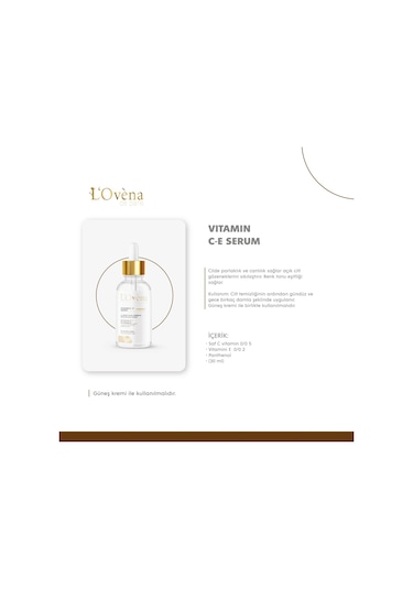 Lovena De Paris Vitamin C- E Serum 30 ML