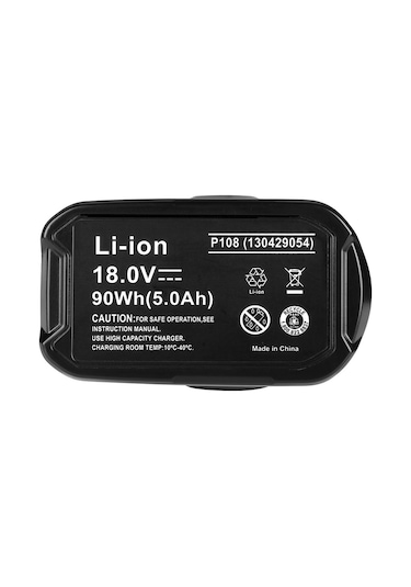 Sones 2500mah 18v Lityum Pil Elektrikli Matkap İçin, Ryobı P108 / Bpl-1815 / Bpl-1820g / P102 / P103