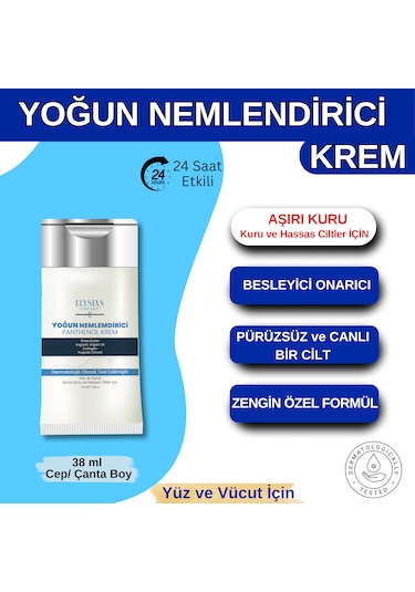 Elysian Essence Yoğun Nemlendirici Panthenol Krem 38 Ml Cep Boy