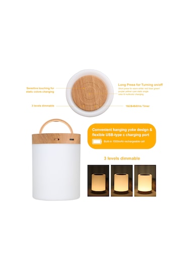 Lneo305-2 Neoglint D C5v 3w Gece Lambası Lamba Yanında Duyarlı White Diğer