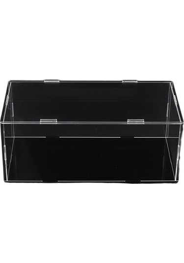 Anjiexun 1:24 Pres Döküm Oyuncak Araba İçin 1 Şeffaf Dolap 25,5x12,5x10 Cm Diğer