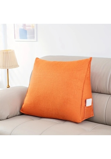 Trendooze Sunshine022 1 Adet Sky Blue S Boyut Ergonomik Kama Yastık Okuma Cep Dekor Bulut Mavisi Gök Mavisi