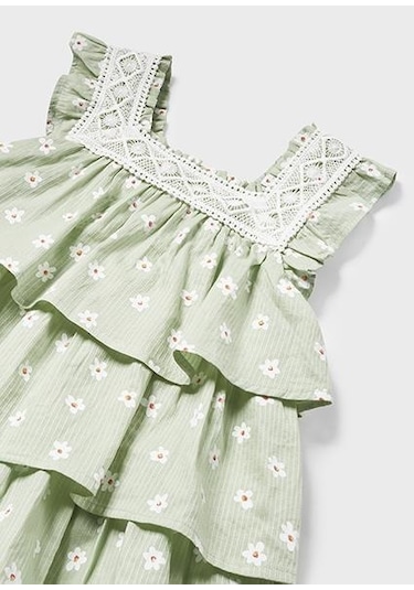 Mayoral Kız Bebek Yeşil Elbise 01922 Yeşil