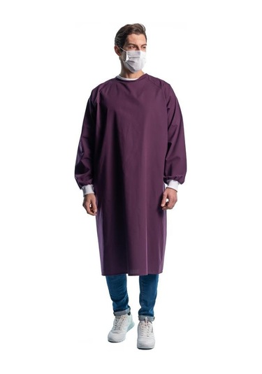 Şensel, Cerrahi Önlük, Bordo -141E1315- Yıkanabilir-Doktor